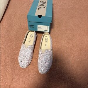 TOMS Women's Speckled Slip-On Flats